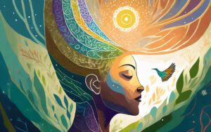 artistic picture of meditation